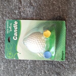 Golf candle Hallmark. - add to a bundle for free